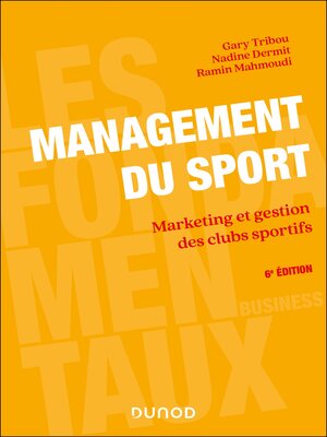 cover image of Management du sport